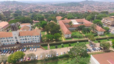Makerere University Arial View